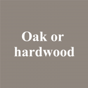 My floor is: oak or hardwood